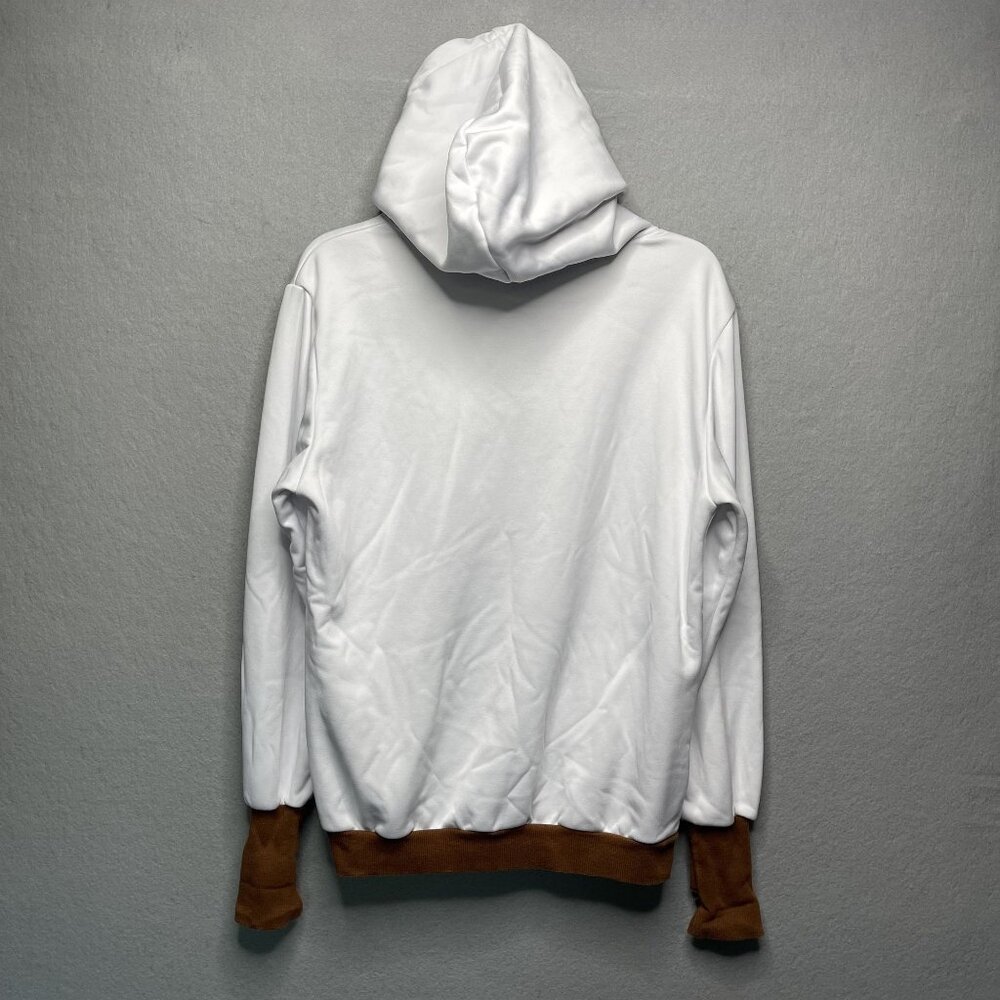 Yuri!!! On Ice Anime Hoodie Cosplay Sweatshirt Vibrant Print White Brown L - Picture 4 of 8